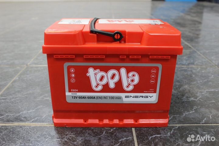 Аккумулятор автомобильный 60 ач
