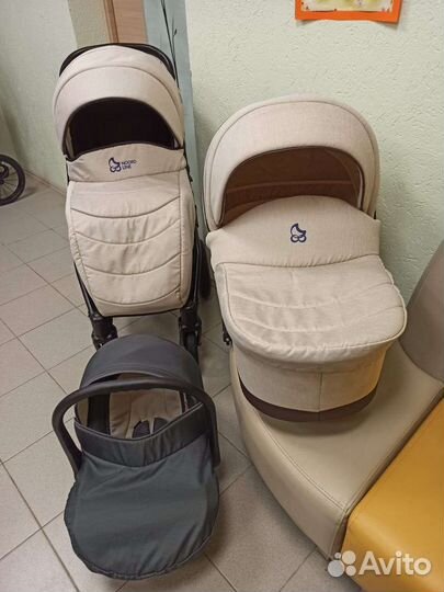 Стильная коляска Noordline Beatrice Sport 3 в 1