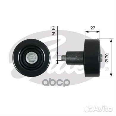 Ролик обводной навесного оборудования T39277 Gates