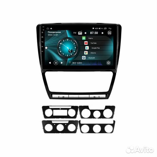 Магнитола Topway Skoda Octavia 2 A5 2008-2013
