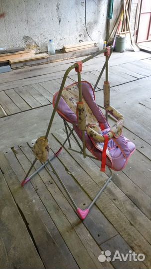 Детские напольные качели