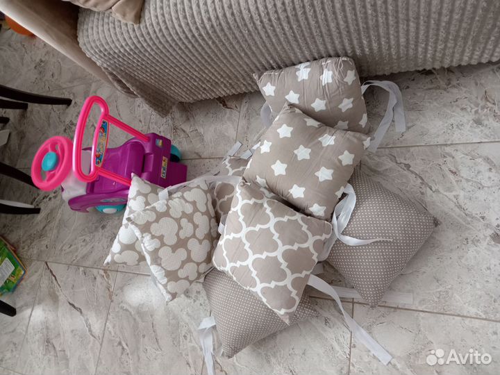 Подушки для детской кроватки