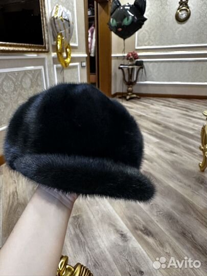 Шапка норковая женская