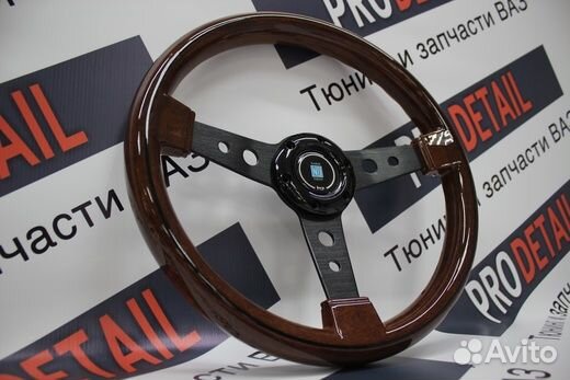 Руль спортивный (дерево) для ваз