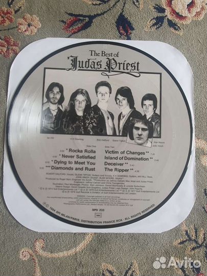 Винил Judas Priest