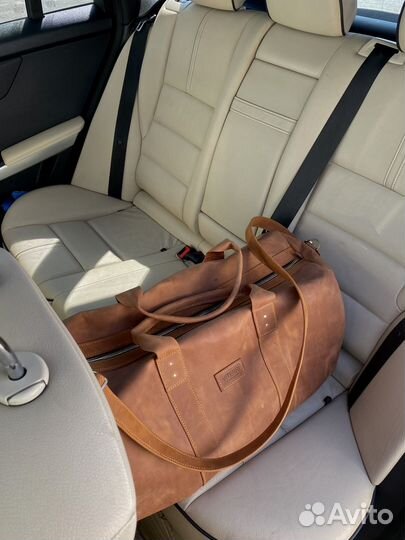 Дорожная сумка из натуральной кожи