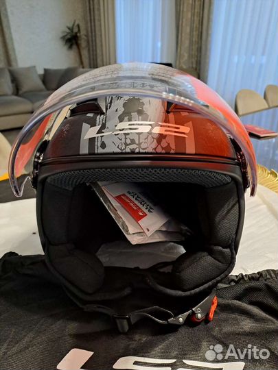 Шлем летний оригинал Ls2