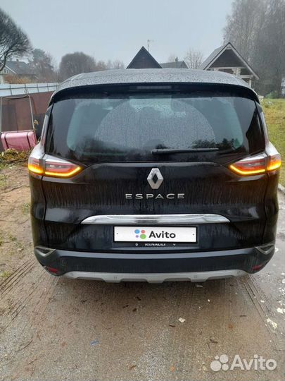 Renault Espace 1.6 AMT, 2018, 160 000 км