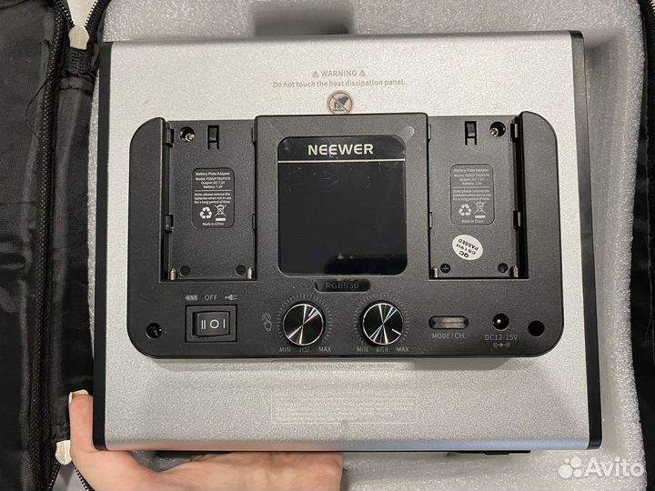 Видеосвет цветной neewer pro 530RGB новый