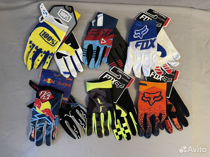 Перчатки для мотокросса эндуро 100 FOX