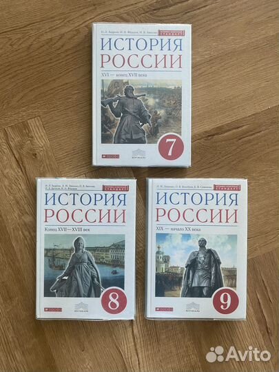 Учебники по истории Ляшенко