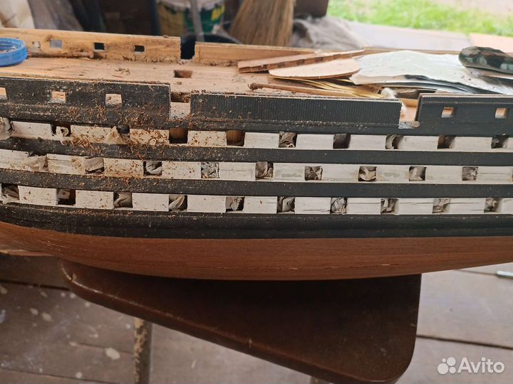 Модель корабля деагостини