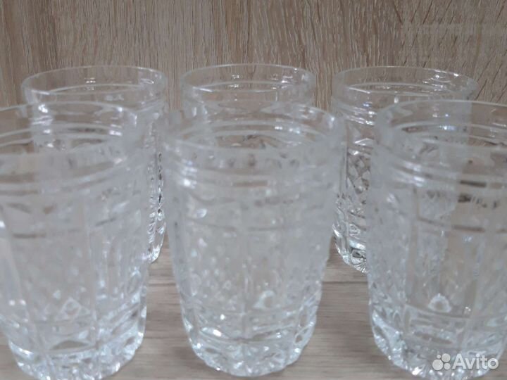 Стопки хрустальные СССР