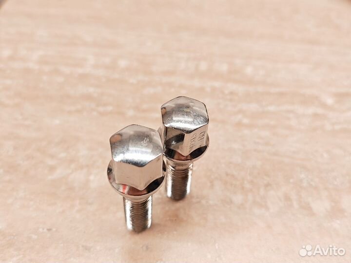 Колесные болты 12х1.5 55мм конус