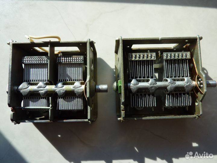 Конденсаторы переменной ёмкости. Кпе