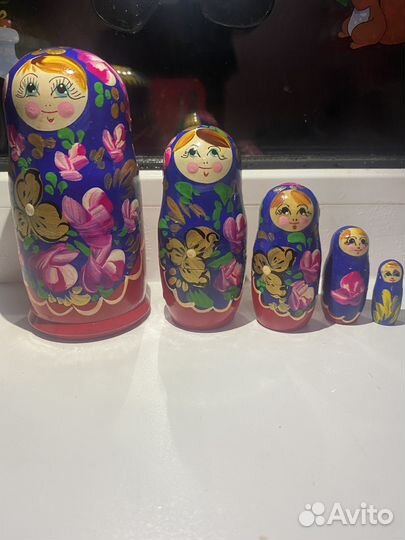 Матрёшка маленькая 5в1