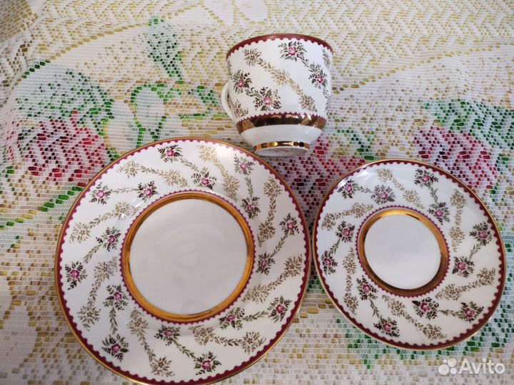 Чашка с блюдцем лфз