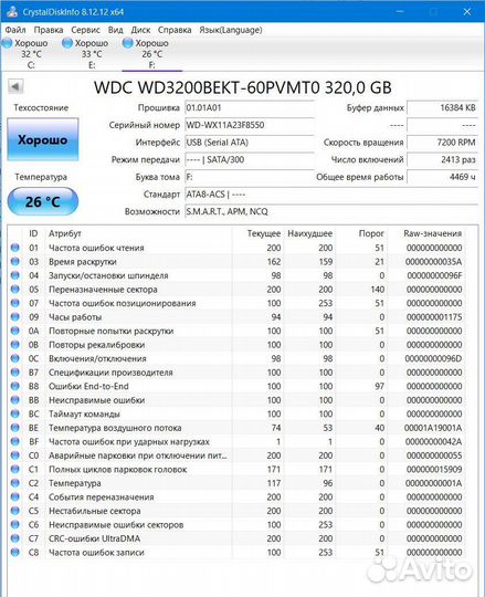 Жесткие диски для ноутбуков 2,5