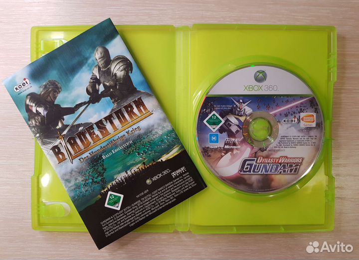 Xbox 360 Dynasty Warriors Gundam. Лицензия