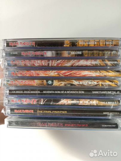 CD Iron Maiden в ассортименте