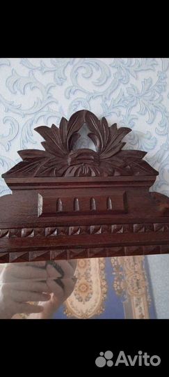 Антикварное зеркало(красное дерево) 19 век