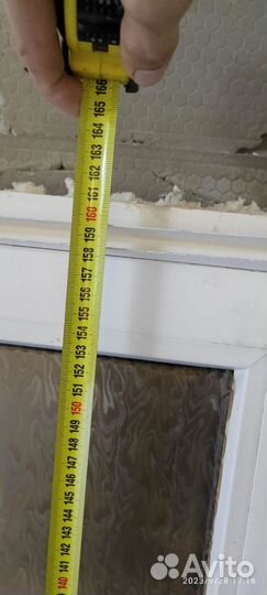 Окно пластиковое с форточками бу