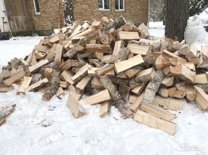 Дрова колотые березовые