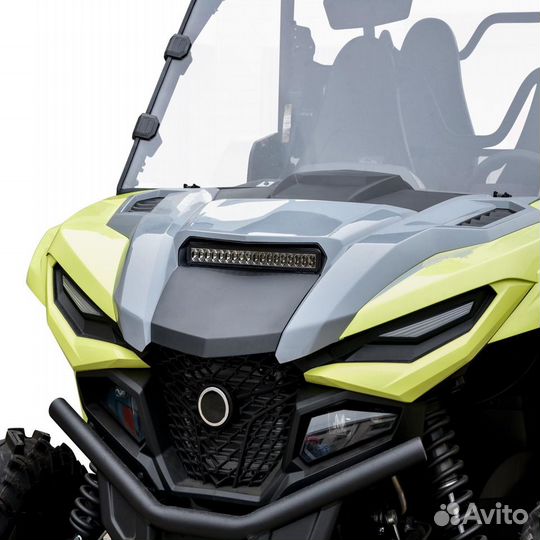 Светодиодный фонарь на капот Yamaha Wolverine rmax