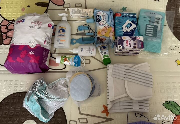 Набор в роддом, для новорожденного, для мамы