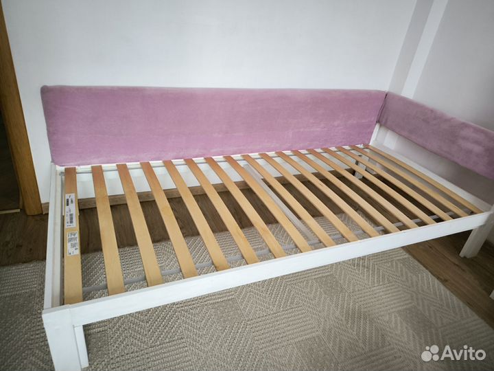 Кровать+матрас+наматрасник