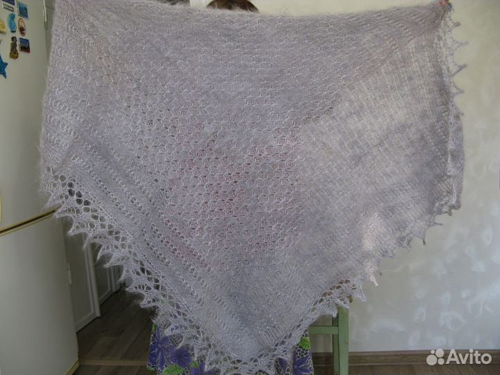 Пуховые платки, шарф, косынка