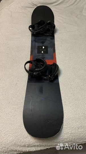 Сноуборд salomon + крепы head