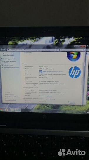 Ноутбук hp pavilion g6