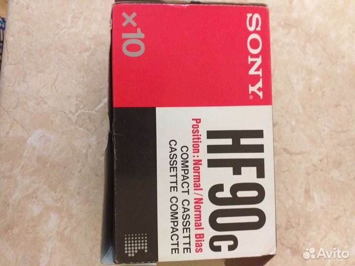 Аудиокассеты sony