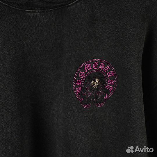 Свитшот Chrome Hearts Black-Pink