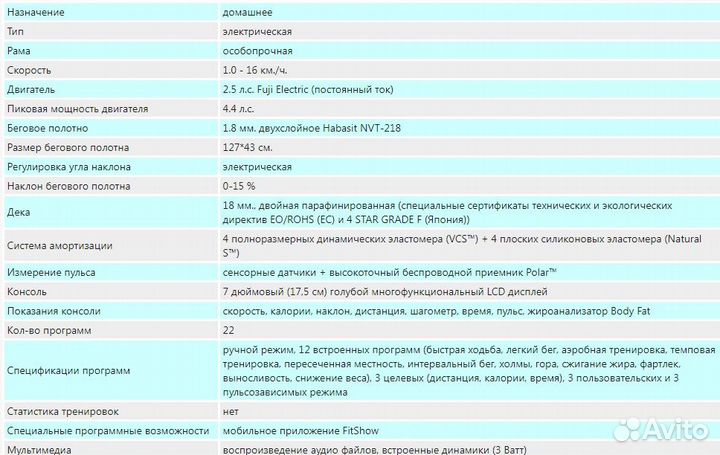 Беговая дорожка oxygen fitness NEW classic cuprum