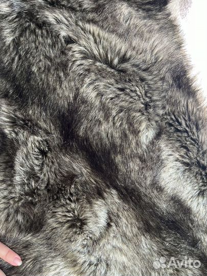 Винтажная шуба из искуственного меха suziklo paris