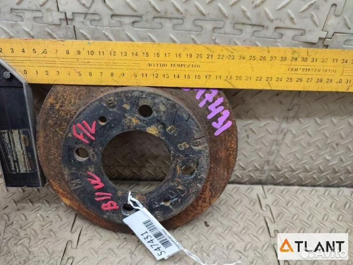 Тормозной диск передний mitsubishi EK wagon