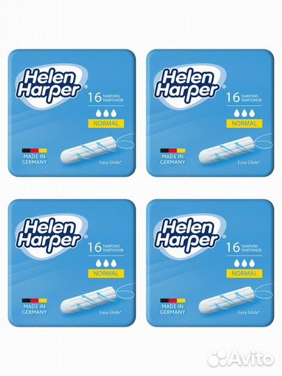 Тампоны Helen Harper 64 шт. Normal / Super