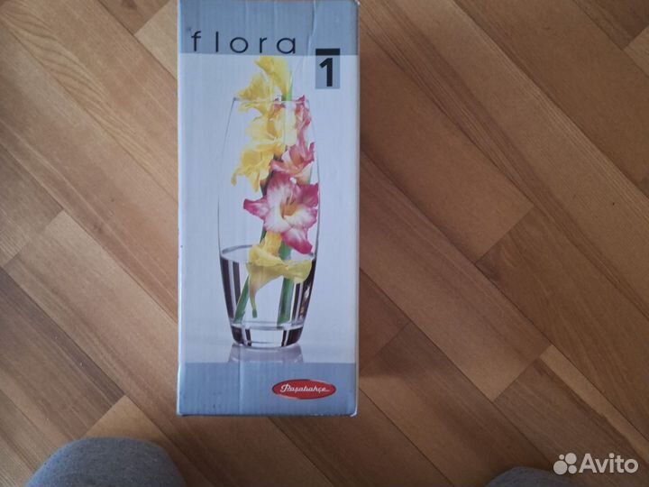 Ваза стеклянная