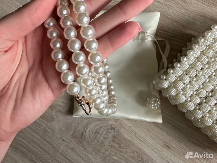 Сумка женская из бусин