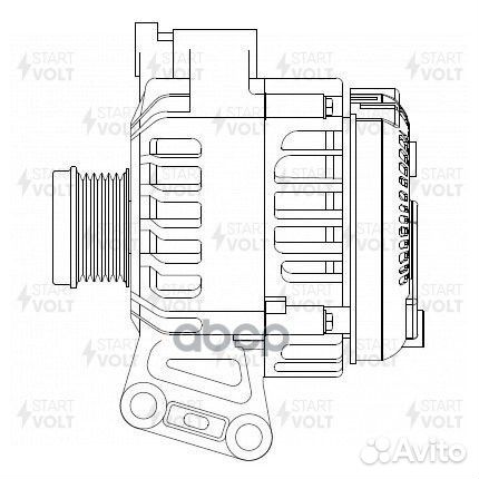 Генератор ford kuga 13/focus III 11- 1.5T 150A