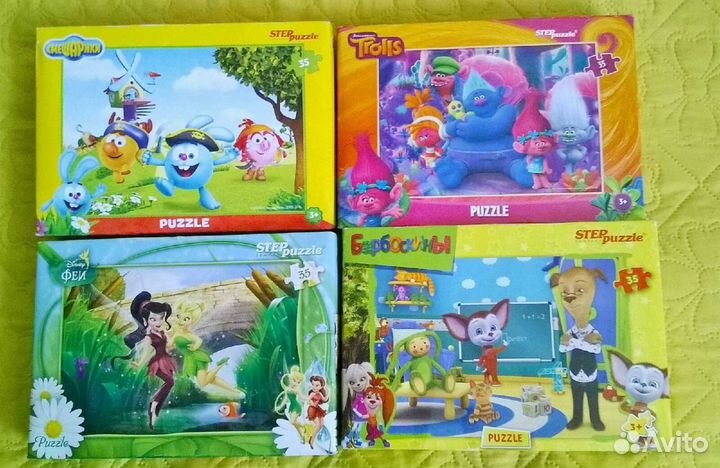 Пазлы разные 3D