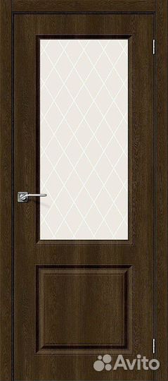 Межкомнатная дверь Bravo 146-0212 Скинни-13 Dark B