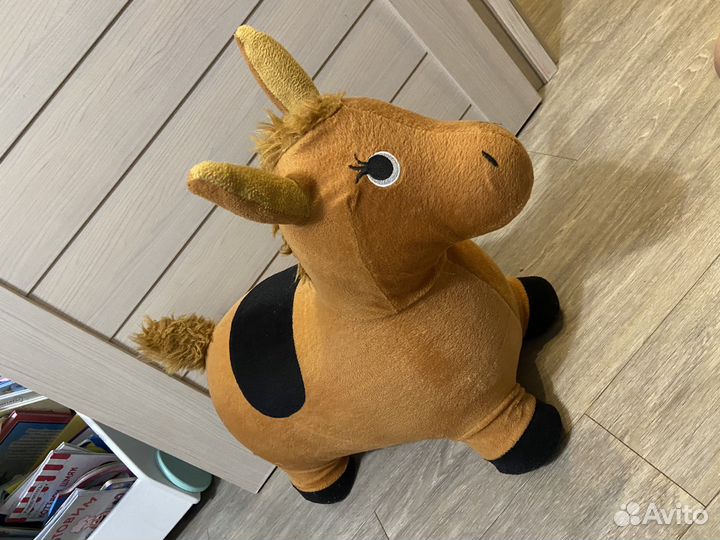 Ослик прыгун резиновый в чехле