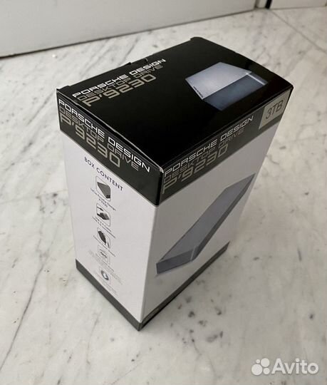 Переносной жёсткий диск Lacie Porsche design 3 тб