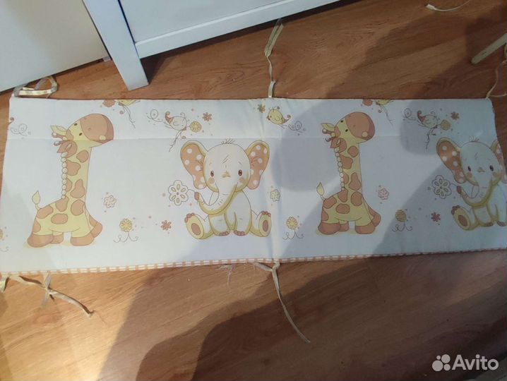 Бортики в детскую кроватку