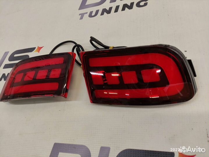 Фонари в задний бампер Toyota L C Prado 120