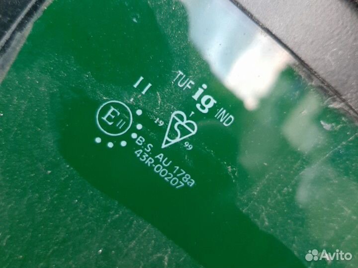 Стекло боковое Фиат Дукато Рено Мастер с форточкой