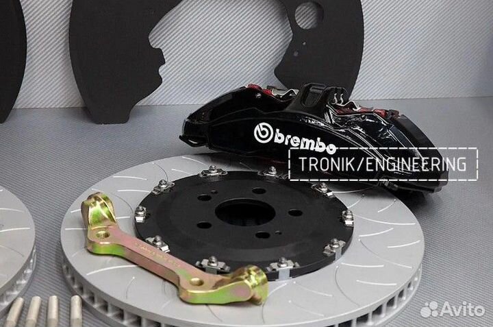 Тормозная система Brembo GT 6 порш Acura TL, TSX